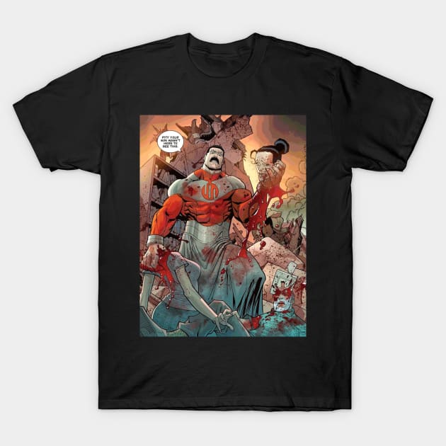 omniman T-Shirt by super villain